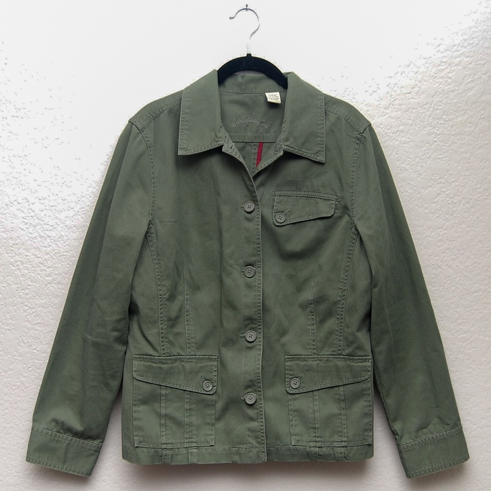 ❌❌SOLD Caribbean Joe Army Cargo Jacket Large❌❌